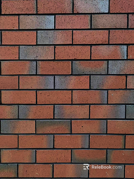 Brick wall black seam wall brick texture