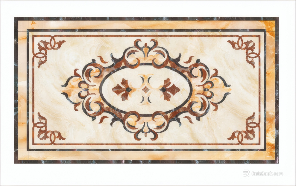 Stone parquet texture