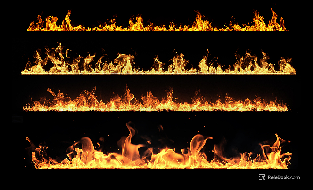 Flame texture