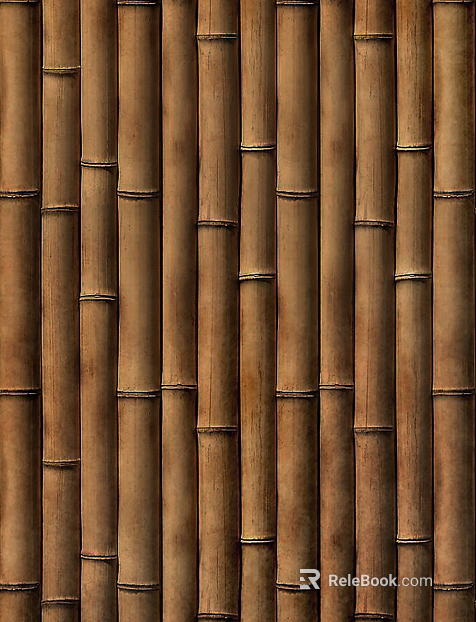 Chinese Bamboo Fence texture