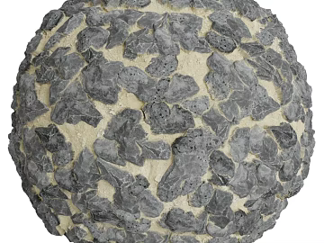 Stone ground PBR texture (ID:ffach605851)