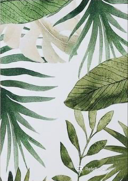 Plant painting texture