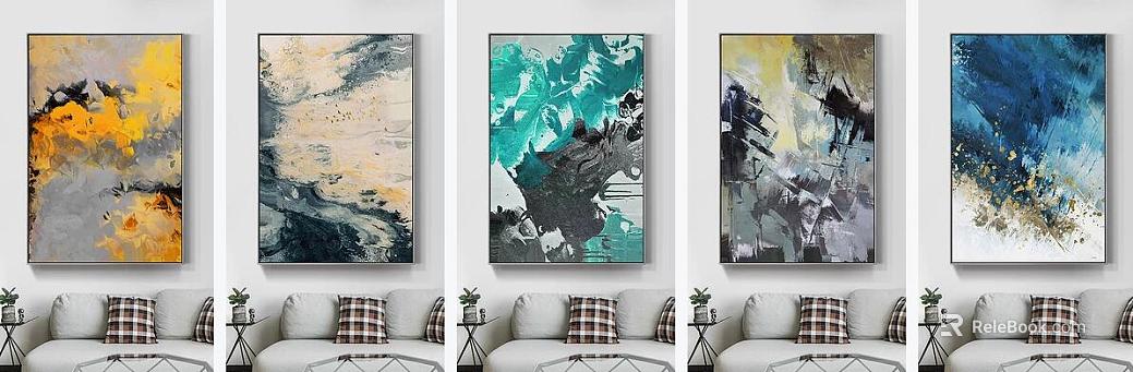 abstract painting texture