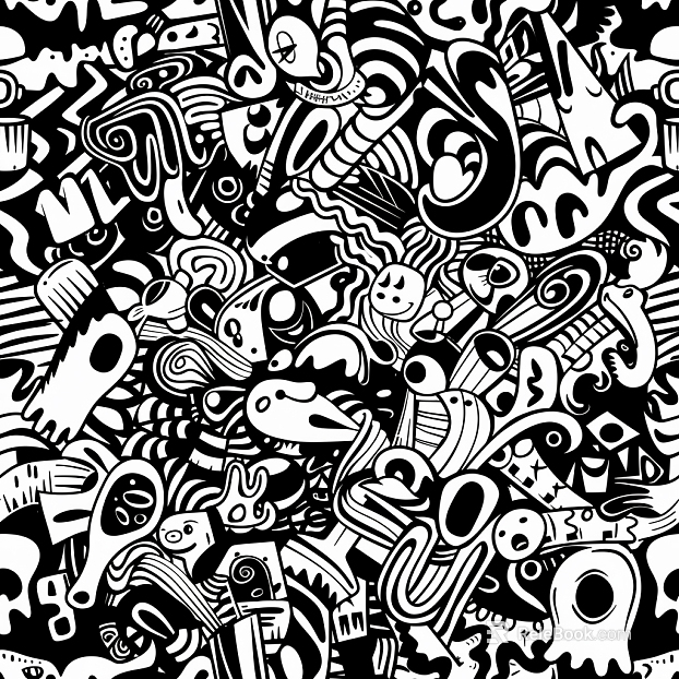 Patterned wall fabric, patterned wallpaper, cartoon wallpaper, cartoon wall fabric, wall fabric, wallpaper, wall covering texture