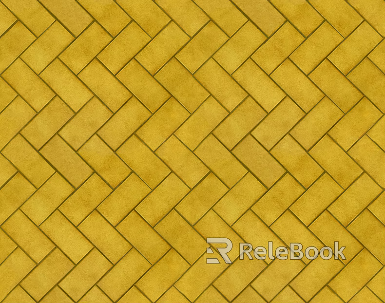 Brick pavement texture