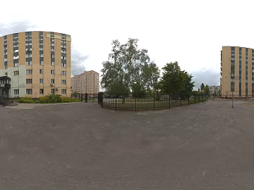Cloudiy City Leisure Park HDR texture (ID:ffabg97141)