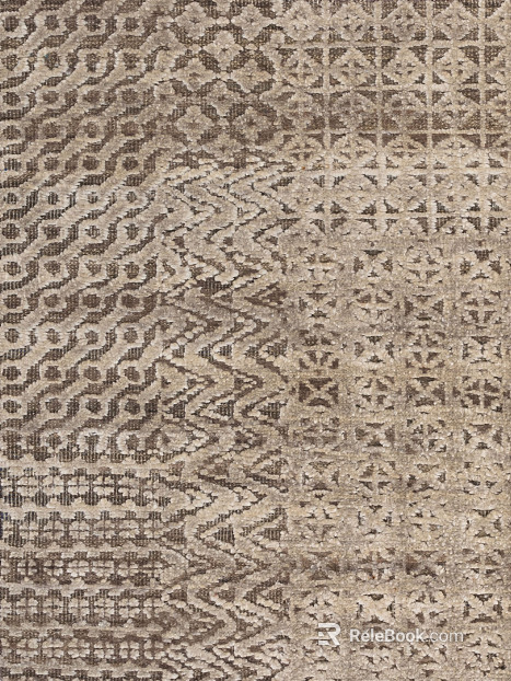 Padded fabric, patterned fabric texture