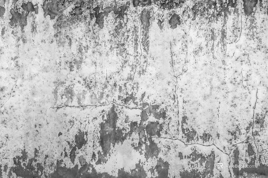 Cement wall white ash old wall texture