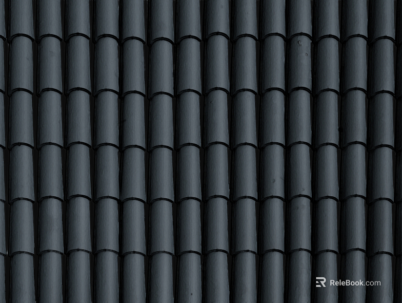 Green tile texture