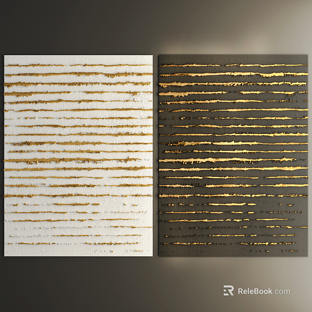 three-dimensional physical painting texture