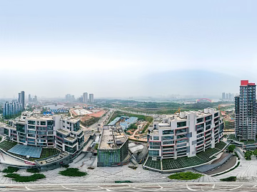 HDR urban ecological greening panorama texture (ID:ffach228203)