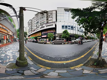 City HDR City Street HDR 3d model