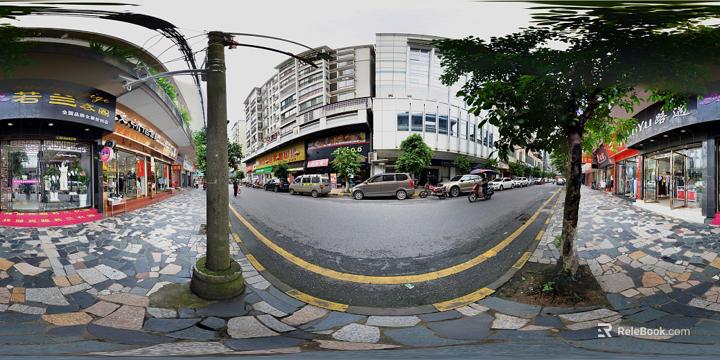 City HDR City Street HDR texture