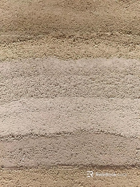 rammed earth wall texture