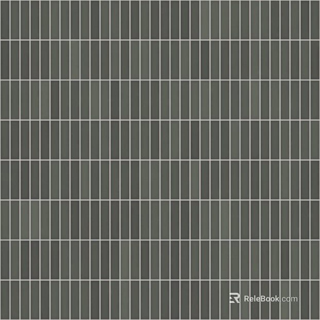 dark gray vertical strip ceramic mosaic texture