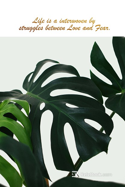 Plant painting texture