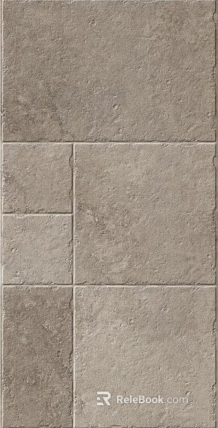 Vintage rice gray castle brick texture