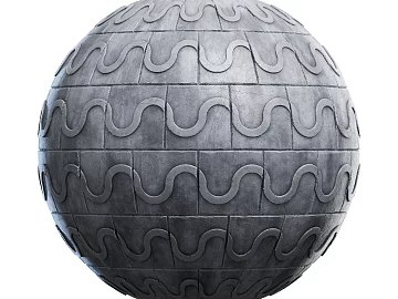 Concrete wall PBR texture (ID:ffach860564)