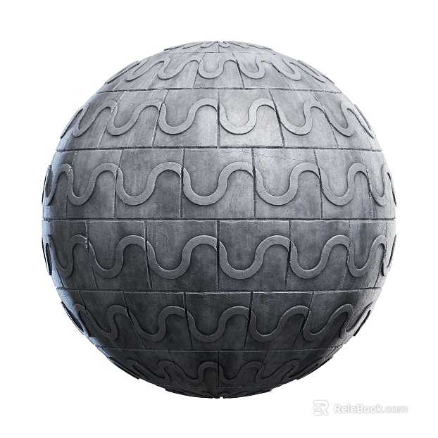 Concrete wall PBR texture