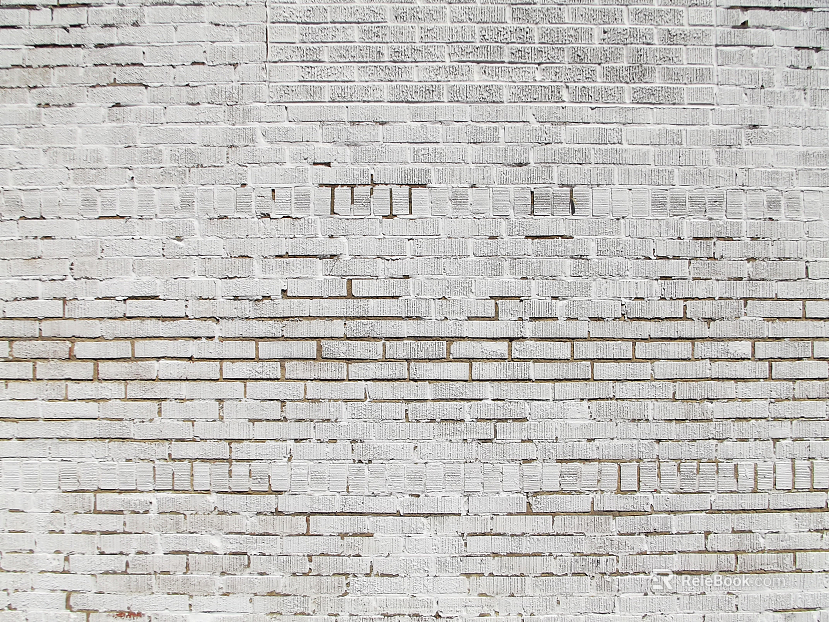 Brick wall white vintage old wall tiles texture