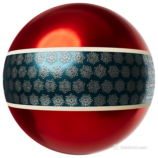 Decorative plastic pattern PBR texture