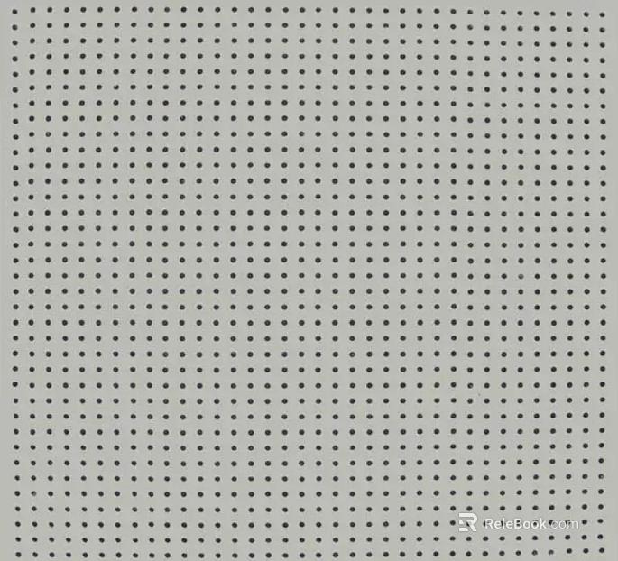 Perforated plate texture