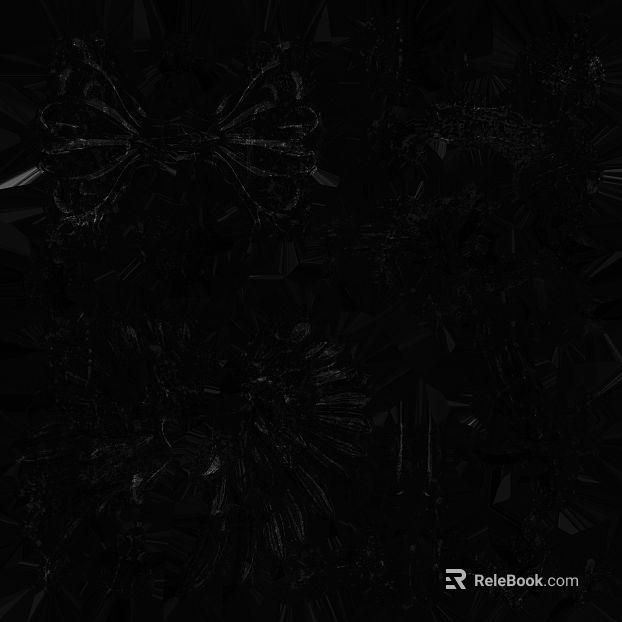Black distressed metal with decorative texture texture