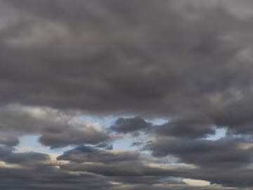 Dark dark clouds, cloudy sky, storm disaster coming texture (ID:ffach267431)
