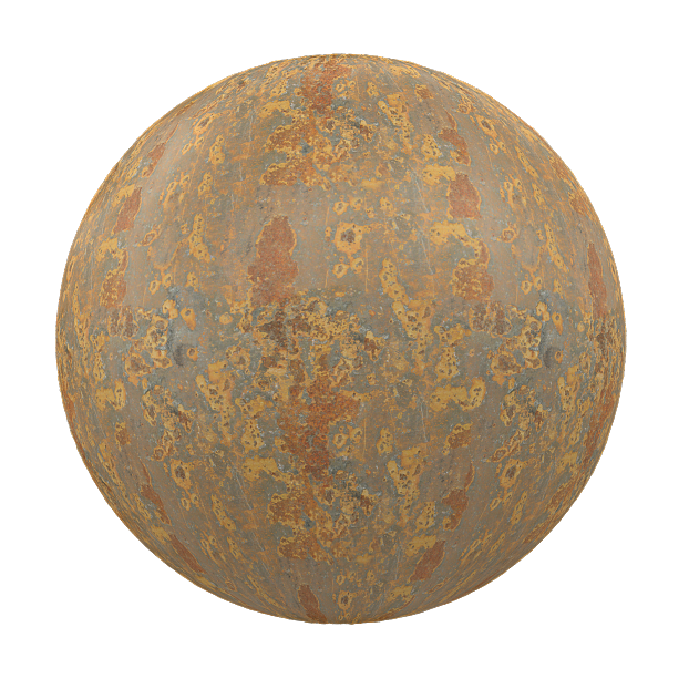 Do old metal PBR texture