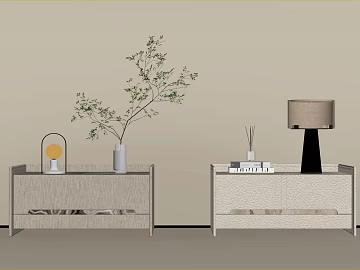 Beige Wood Grain Bedroom Side Cabinet texture (ID:ffaeh219751)