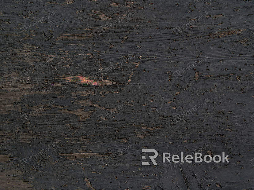 A weathered, old wood texture, showcasing cracks, knots, and a rough surface, hinting at years of natural wear and enduring character. The brown tones range from light to dark, adding depth and authenticity.