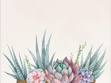 Plant painting texture (ID:ffaag55632)