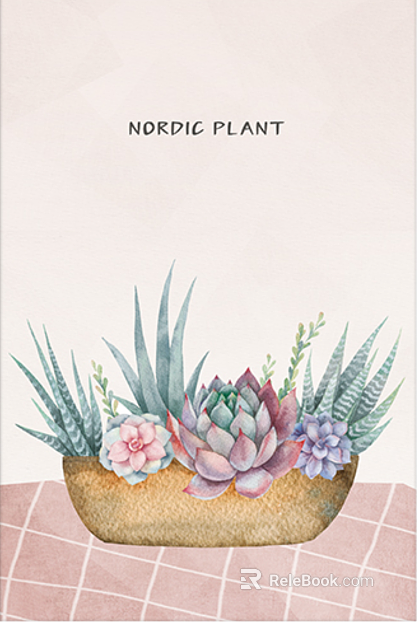 Plant painting texture
