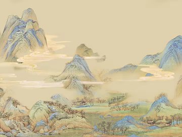 landscape painting texture (ID:ffajg93472)