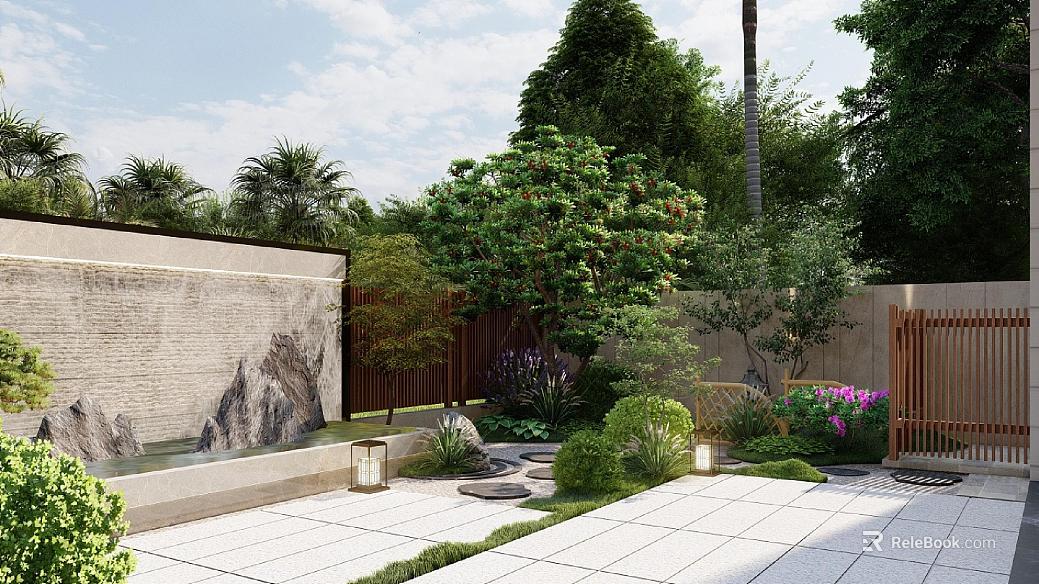 Courtyard Exterior texture