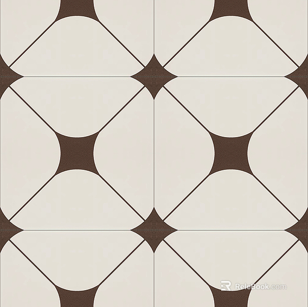 Van Nie French Retro Tiles texture