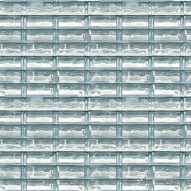 Art glass brick hollow glass brick crystal brick texture