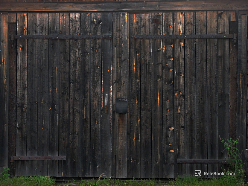 Wooden door texture