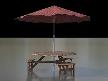 Retro style brown wood outdoor leisure tables and chairs texture (ID:ffaeh707386)