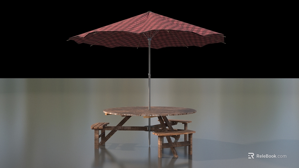 Retro style brown wood outdoor leisure tables and chairs texture