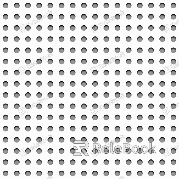 Perforated plate texture