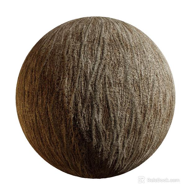 East Asian Bark PBR texture