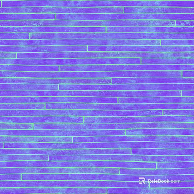 Purple art brick wall interior background texture