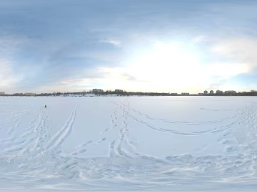 outdoor winter snow scene daytime hdr texture (ID:ffabg96661)
