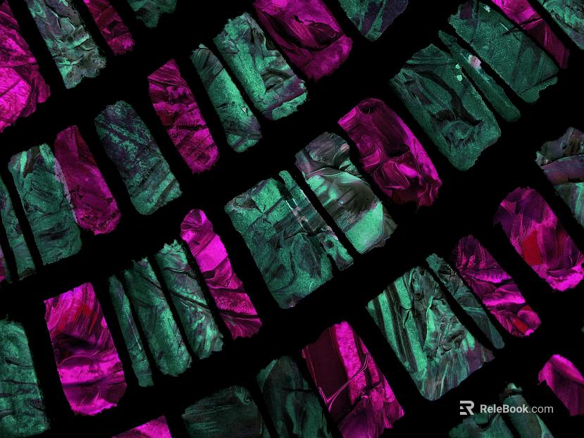 Screen material texture