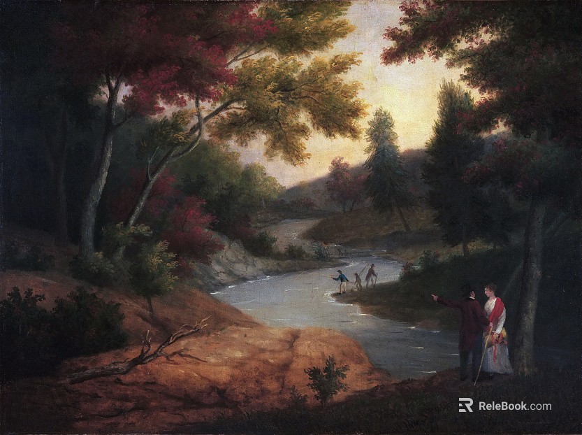 world famous painting landscape oil painting abroad texture