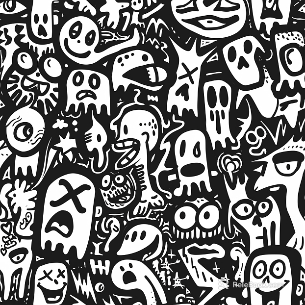 Patterned wall fabric, patterned wallpaper, cartoon wallpaper, cartoon wall fabric, wall fabric, wallpaper, wallcovering texture