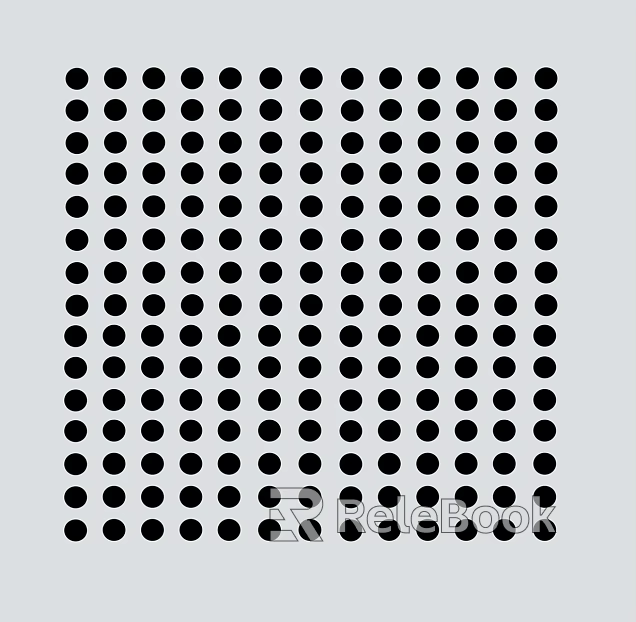 Perforated plate texture