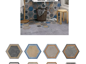 Hexagonal Brick texture (ID:ffabf0042)
