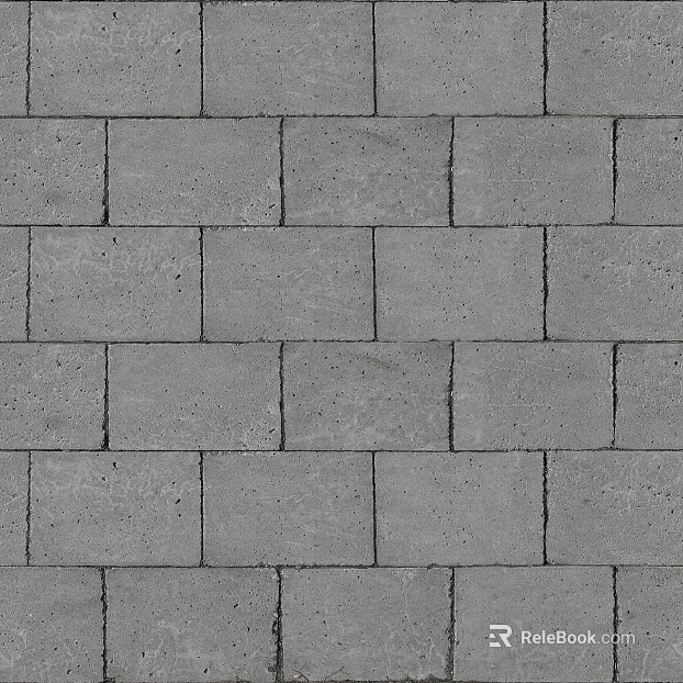 gray hollow cement block texture